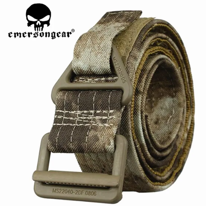 Emersongear-cinturón táctico CQB rappel para hombre, cinturón de lona deportivo, pistola de carabina - imagen 5
