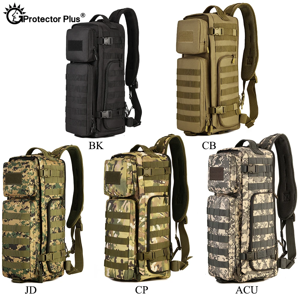 PROTECTOR PLUS, ventilador táctico de caza, bolsa aerotransportada, mochila de hombro grande multifunción para exteriores, bolsa de asalto duradera para senderismo - imagen 4