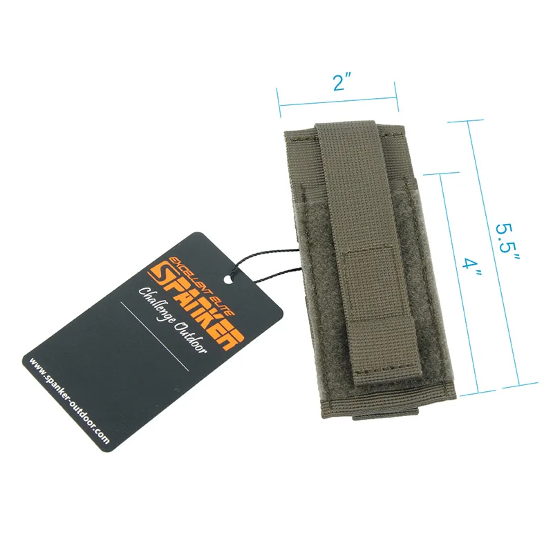 Bolsa Tijeras Tácticas ELITE - Sistema Molle en acción