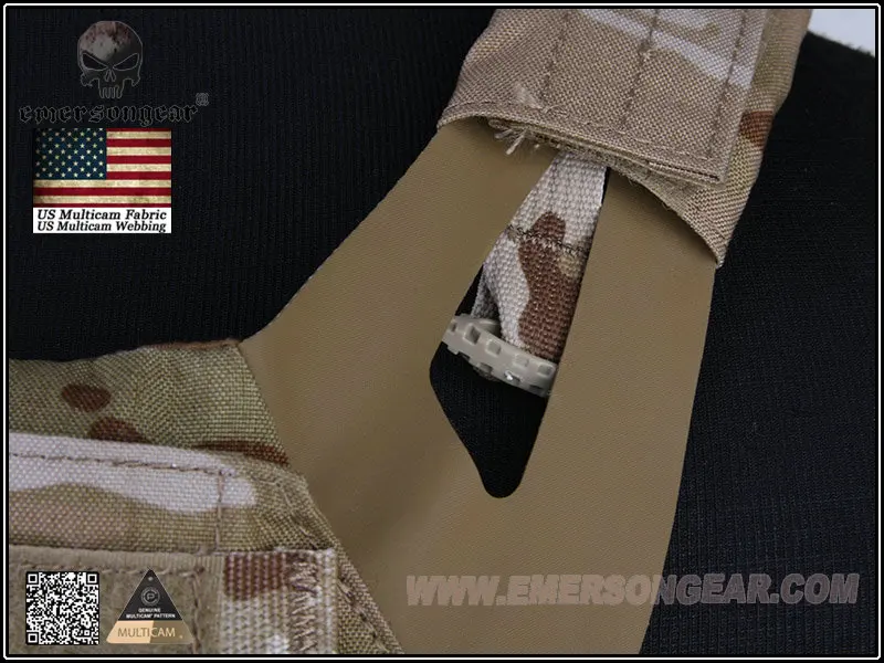 Emersongear-Chaleco de combate táctico JPC 2,0, portador de placa de combate, Multicam, árido, em7436 - imagen 5