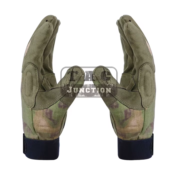 Emerson-guantes de camuflaje táctico para todo tipo de clima, guante ligero de dedo completo, cazador de tiro, Airsoft - imagen 4