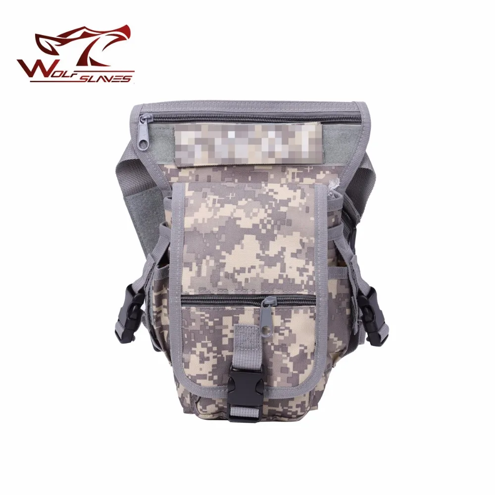 Bolsa táctica Airsoft con forma de gota, Molle ajustable, accesorios de caza al aire libre, funda de comping, funda de camuflaje múltiple ACU - imagen 3