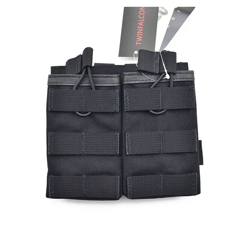 TwinFalcons-bolsa táctica para Airsoft MOLLE, bolsa Universal multifunción, militar, para caza, uso General, doble Mag - imagen 3