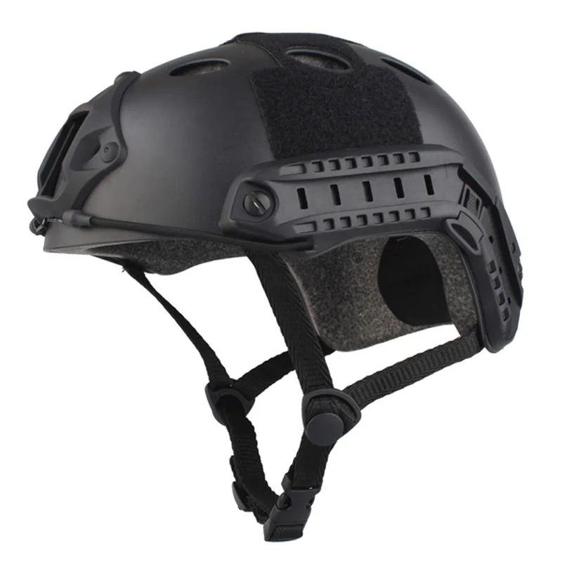 Casco táctico De esfaldón Airsoft para hombre, protección De cabeza rápida De 58-60cm, Abs, duradero, con bronceado, superventas - imagen 4