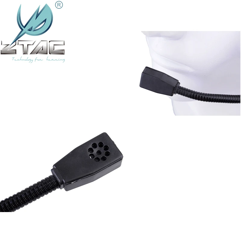 Auriculares tácticos z-tac Bowman Elite ii, BF-888S, Baofeng Walikie, Talkie con Z Tac U94, Push chat, PTT, Z027-S113 - imagen 5