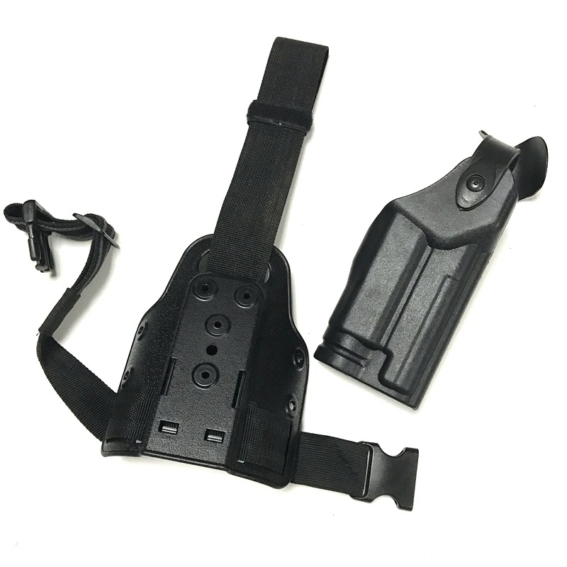 Sig P226-funda de pistola táctica, funda de pierna de transporte con linterna, mano derecha, Airsoft, caza, muslo - imagen 2