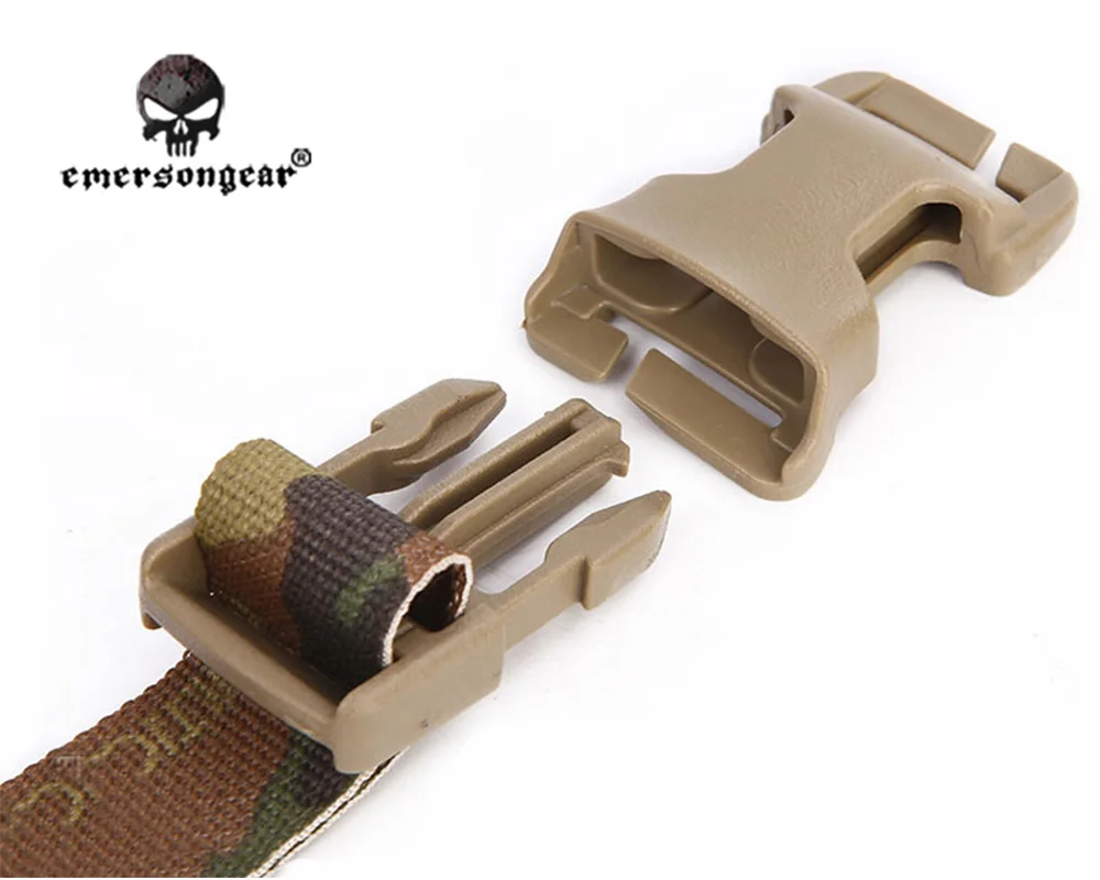 Emersongear-Kit adaptador de aparejo de pecho a chaleco táctico, correas para portador de placa Molle, accesorios adaptadores de caza y senderismo EM7330 - imagen 4
