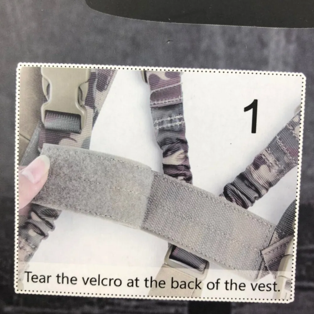 MOLLE - Sistema frontal y trasero para accesorios