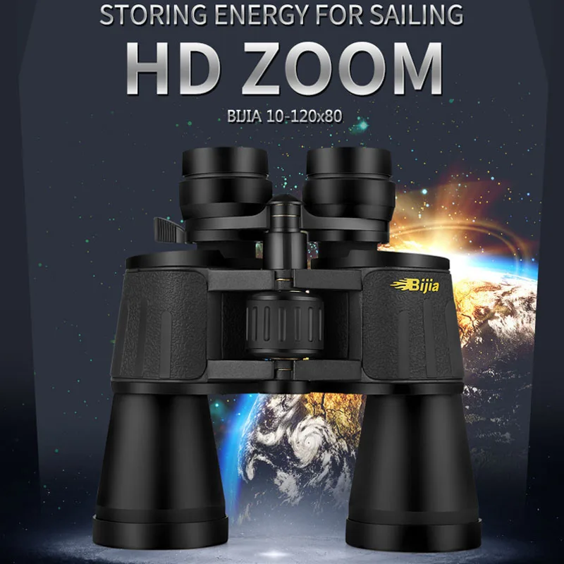 Vista general del binocular telescopio BIJIA 10-120x80