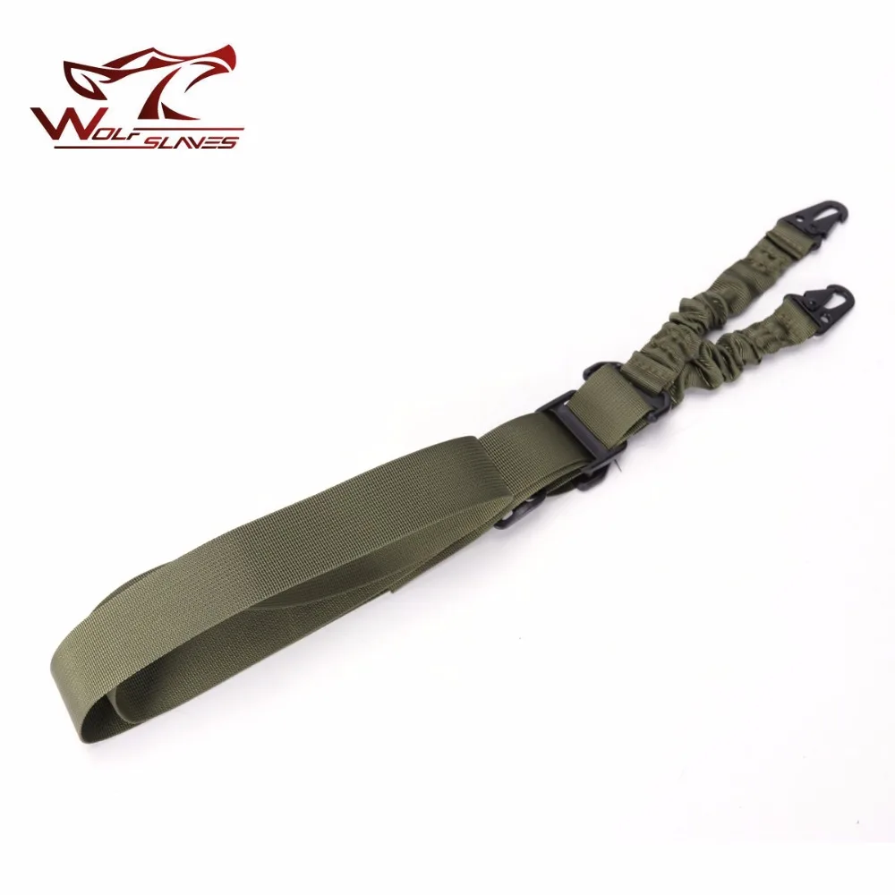 Correa de nailon ajustable para pistola táctica de caza, arnés del Ejército de EE. UU., correa de seguridad para Rifle Bungee AK, 2 puntos, nuevo - imagen 3