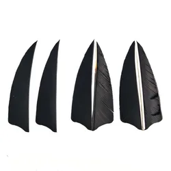 Sharrow pluma pavo 3″ flecha tiro arco
