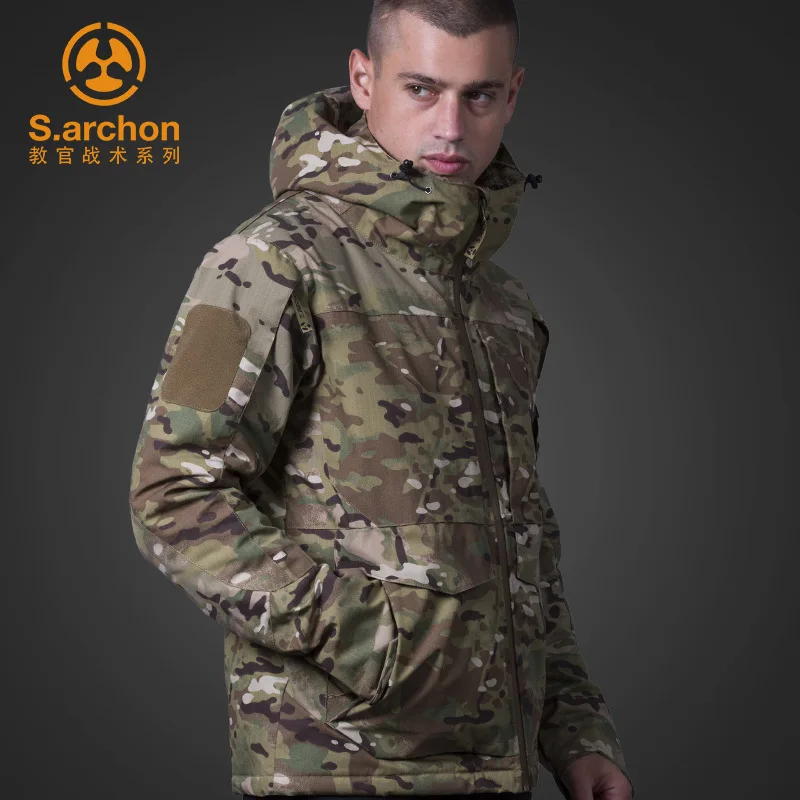 M95 UK US-abrigo de piloto para hombre, ropa del ejército, sudadera táctica informal, chaqueta de campo militar, cortavientos, chaquetas impermeables, Otoño e Invierno - imagen 2
