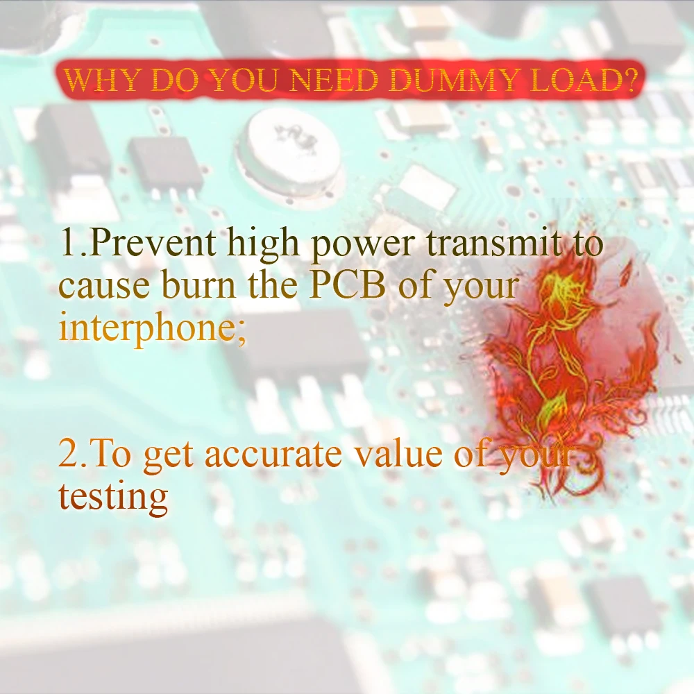 Anysec- potencia máxima de carga ficticia de 3GHz, probador de 5W, 50ohm, conector macho N (SL16-M) para SW33 SW102, Cou de frecuencia - imagen 3