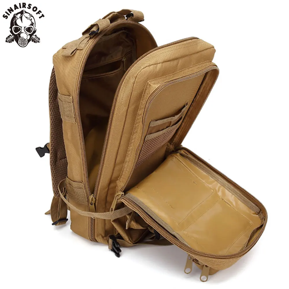 Mochila táctica de viaje, bolsa de camuflaje deportiva, escalada al aire libre, caza, pesca, senderismo, paquete de 3P - imagen 3
