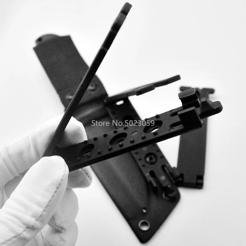 Sistema de Clip de cintura para vaina K, funda de MOLLE-LOK, Clip trasero KYDEX, Clip de transporte, hebilla MOLLE, 1 unidad - imagen 5