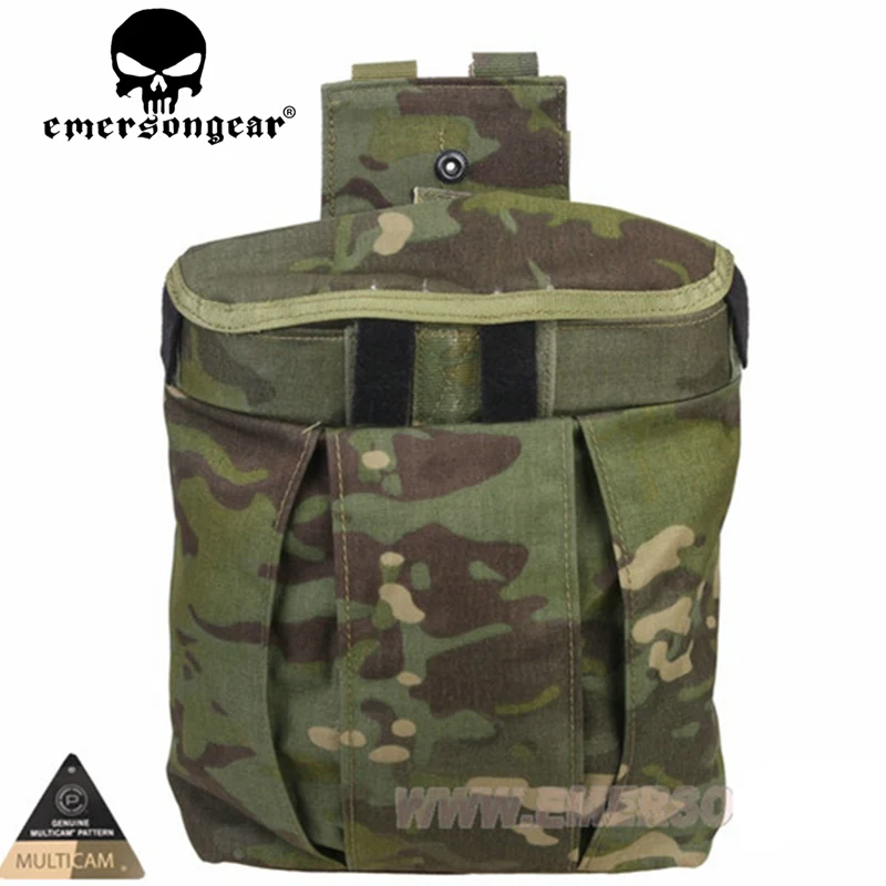 EmersonGear Multicam Tropic táctico bala clip reciclaje bolsa de comestibles bolsa de utilidad al aire libre bolsa Molle MCBK MCAD - imagen 4