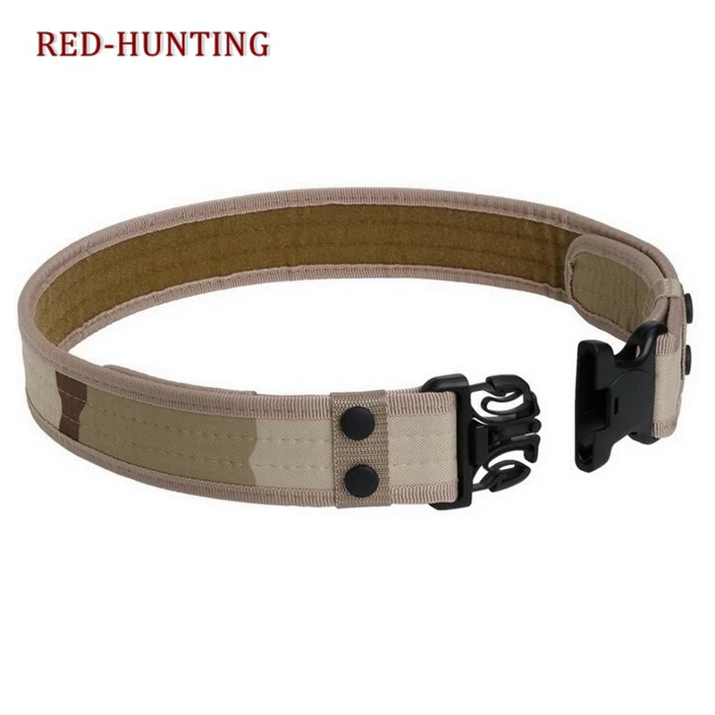 Cinturón táctico ajustable para hombre, accesorio de 2 pulgadas para exteriores, senderismo, escalada, soporte de carga, útil, cinturón de policía - imagen 5