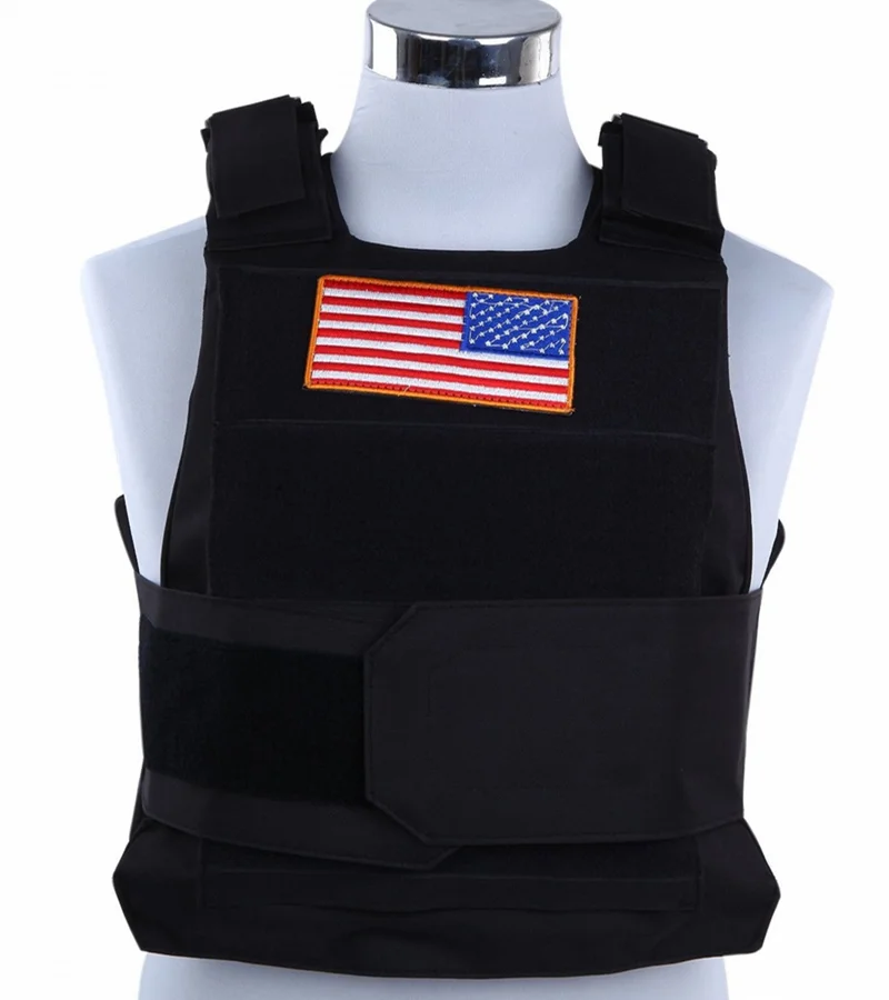 Airsoft-chaleco táctico de asalto de combate de policía, armadura corporal, portador de placa, Swat, ejército militar, Paintball, tiro, caza - imagen 3