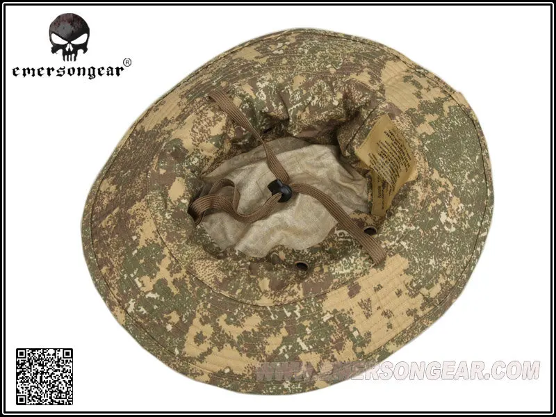 EMERSON-Sombrero de cubo táctico para caza y pesca al aire libre, gorra Boonie de ala ancha, gorras de caza Badland - imagen 3