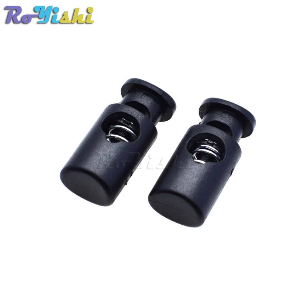 Tapón de bloqueo de cable, Clip de palanca de plástico para accesorios de ropa, tamaño: 22mm * 9mm * 7,5mm, 25 unids/paquete - imagen 4