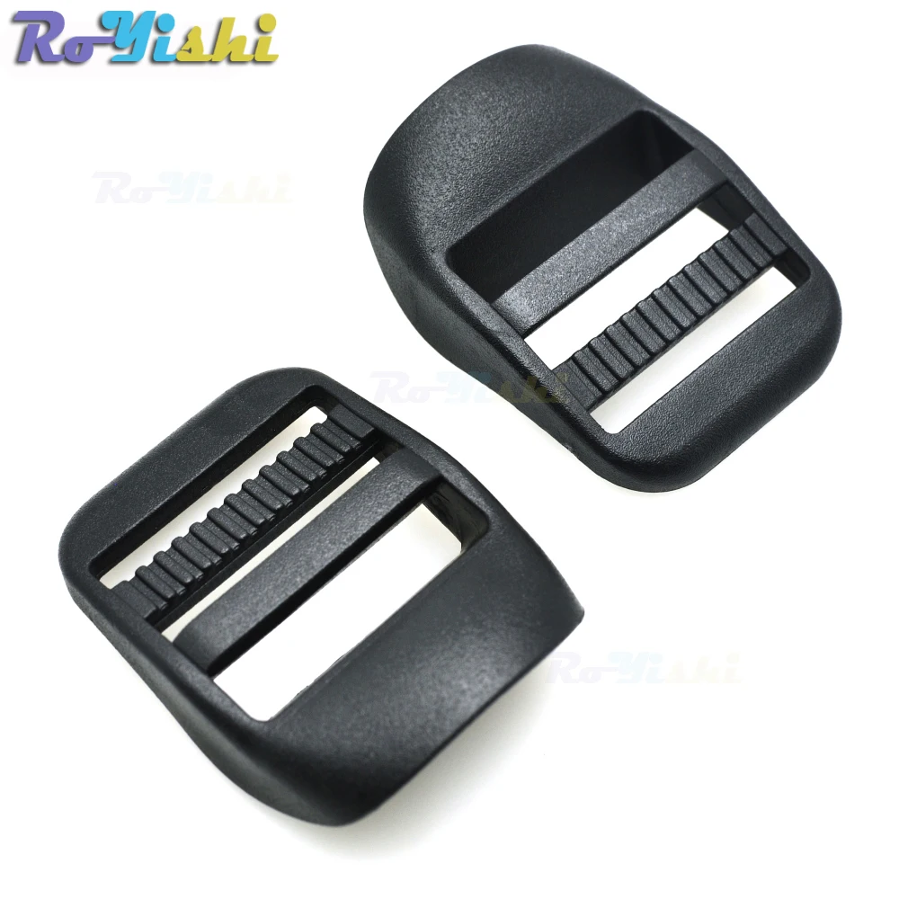 Deslizador de bloqueo de escalera de 1 pulgada, hebillas de plástico, correas de mochila, correas de 25mm, negro - imagen 5