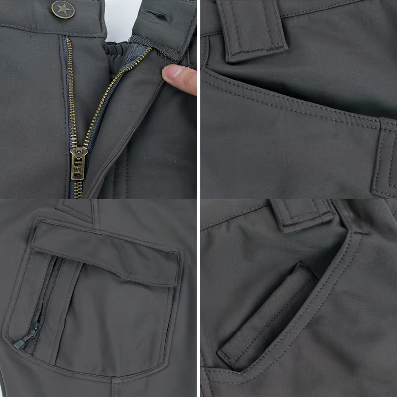 Pantalones tácticos piel de tiburón para caza y senderismo - imagen 5