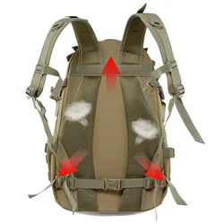 Mochila táctica MOLLE ripstop para senderismo, caza y camping