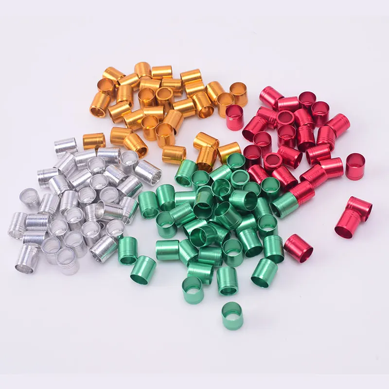 Anillo de tiro con arco para caza, juego de accesorios para Flecha de tiro con arco, a prueba de explosiones, eje de flecha de 7,8mm de diámetro, 10 piezas - imagen 2