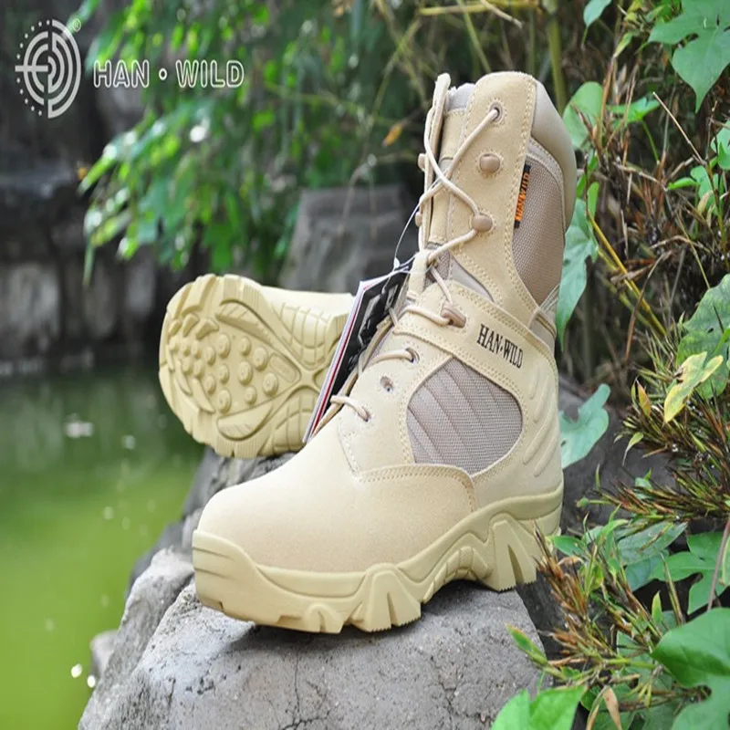 Zapatillas deportivas para hombre, calzado táctico para actividades militares, combate en el desierto, senderismo, escalada y Trekking - imagen 2
