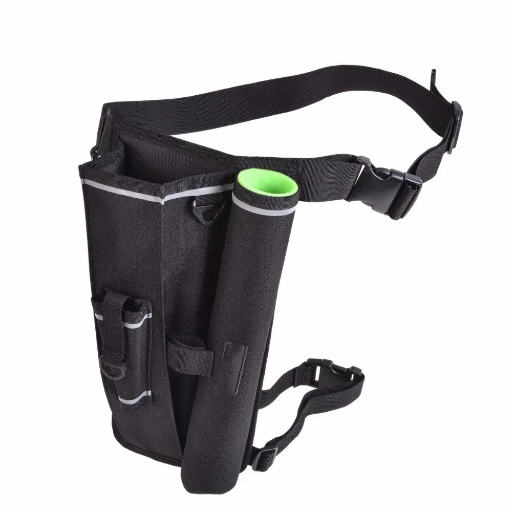 Bolsa de caza para soporte de caña, 32,5x7cm x 19, funda de pez, bolsa para pierna, muslo, equipo de pesca al aire libre - imagen 2