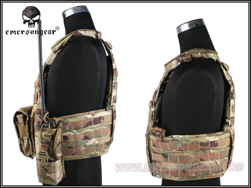EMERSON GEAR LBT6094A Chaleco estilo con bolsas Airsoft Painball Equipo de combate EM7440H Multicam - imagen 2