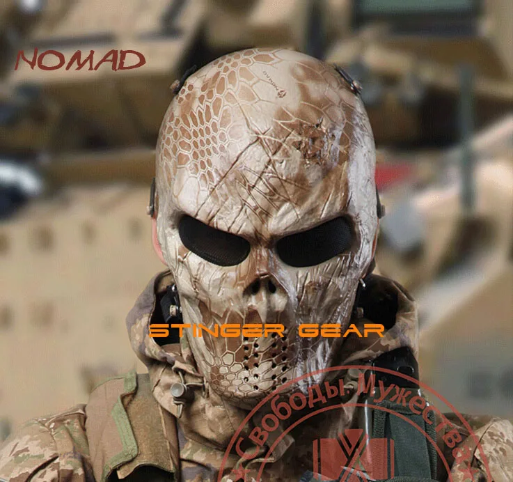 Mascarilla de Paintball M06 Original, máscara de cara completa, Airsoft, Kryptek Nomad/Mandrake(SKU12050481) - imagen 2