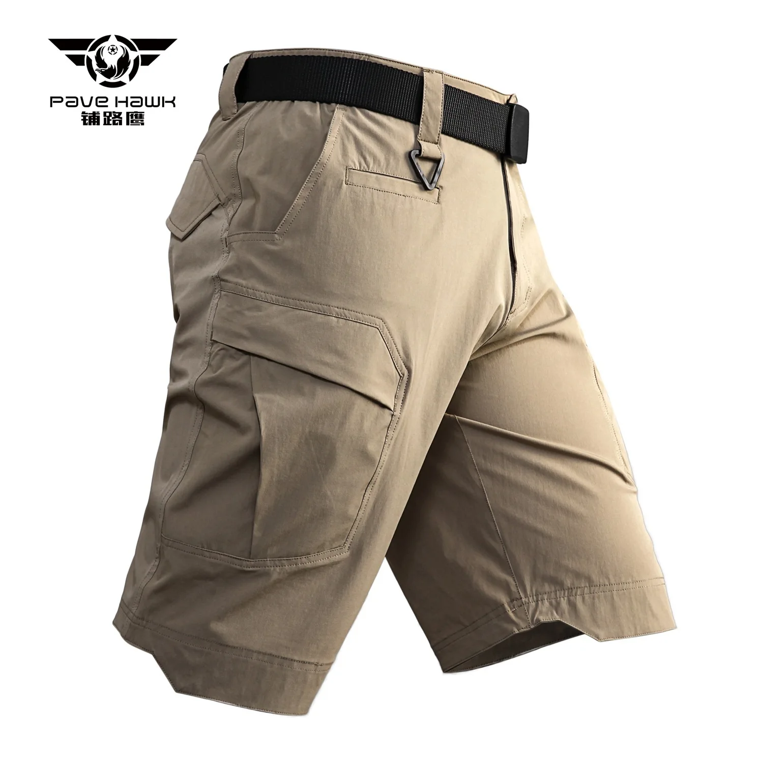 Pantalones cortos deportivos para hombre, Shorts masculinos de secado rápido con múltiples bolsillos, finos, transpirables, para escalada y senderismo - imagen 4