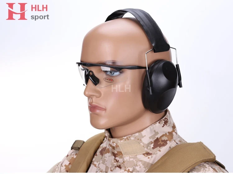 Auriculares tácticos deportivos para tiro, Protector de oído, protección auditiva, Airsoft, caza - imagen 3