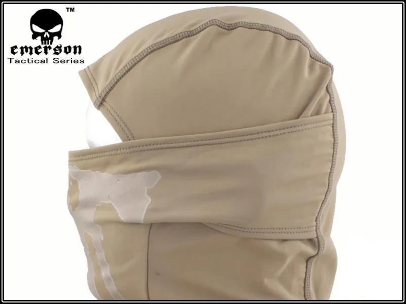 EMERSON-máscara luminosa con capucha múltiple, bufanda de camuflaje EM6634, Skullies, gorras de caza, máscara táctica CS - imagen 4