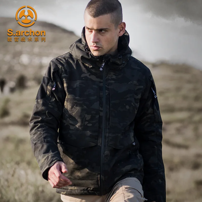 M95 UK US-abrigo de piloto para hombre, ropa del ejército, sudadera táctica informal, chaqueta de campo militar, cortavientos, chaquetas impermeables, Otoño e Invierno - imagen 4