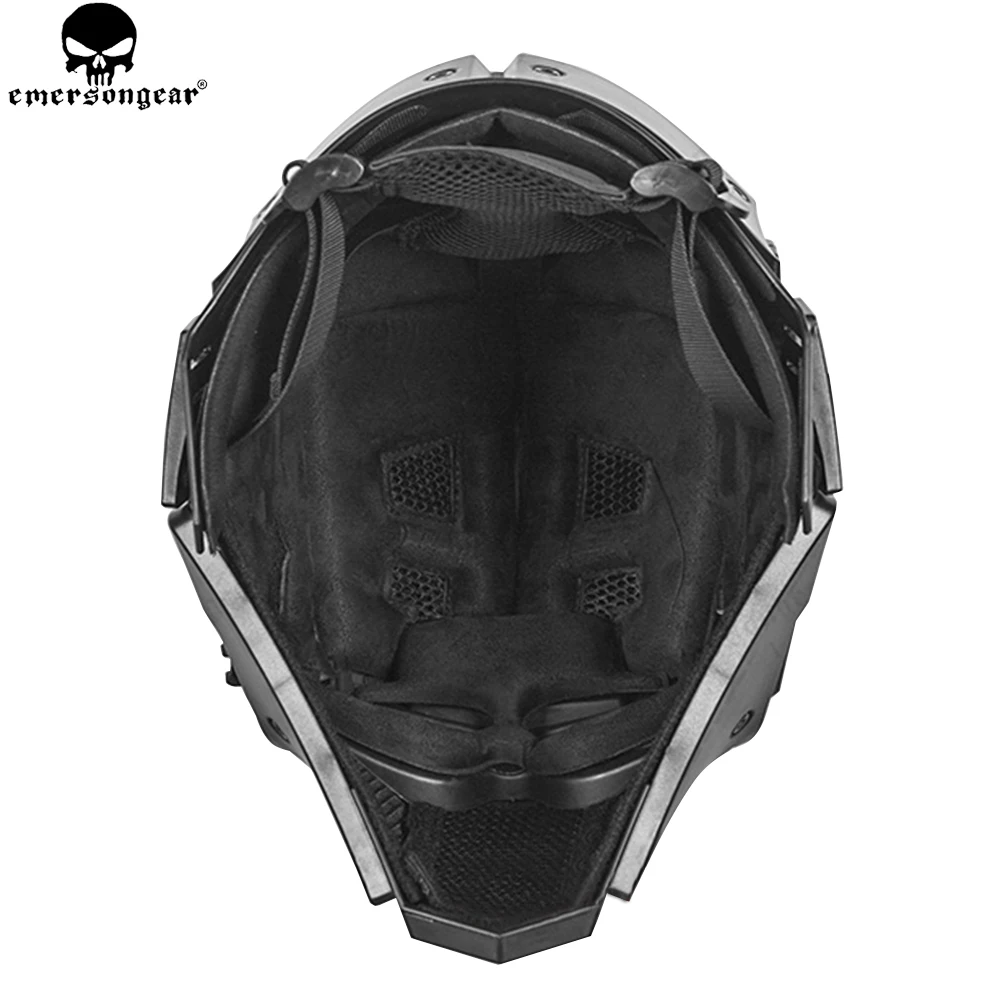 EMERSONGEAR Ronin Fan Full Mas gafas máscara de plástico 5 uds lente un juego máscara protectora gafas emerson casco BD6646 - imagen 4