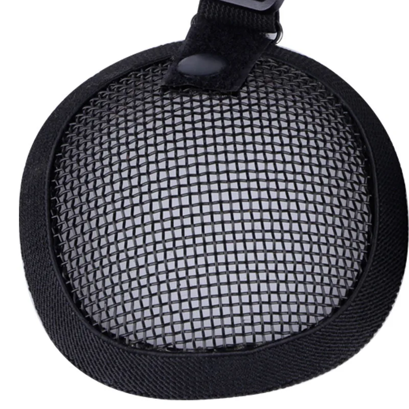 Equipo táctico deportivo del campo de la protección del oído de la malla de acero de la adaptación del casco de los deportes - imagen 4
