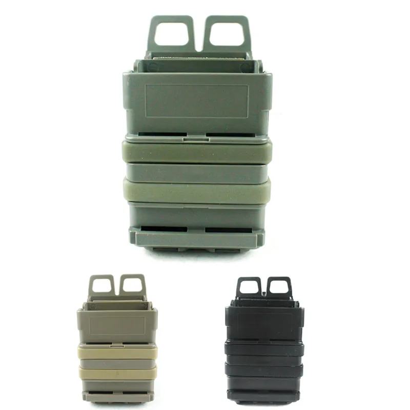 VULPO-bolsa táctica de polímero para cargador doble, sistema Molle, 5,56mm, Mag M4 - imagen 2