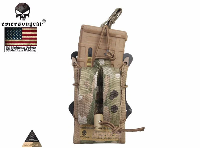 Emersongear-Bolsa Modular Doble para Rifle, Molle Mag Táctico, EM6035 - imagen 3