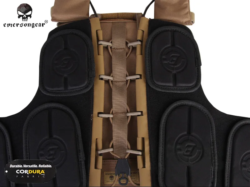 Emersongear NCPC chaleco táctico arnés cuerpo armadura placa portador MOLLE Airsoft caza combate protector equipo Nylon EM7435 - imagen 5