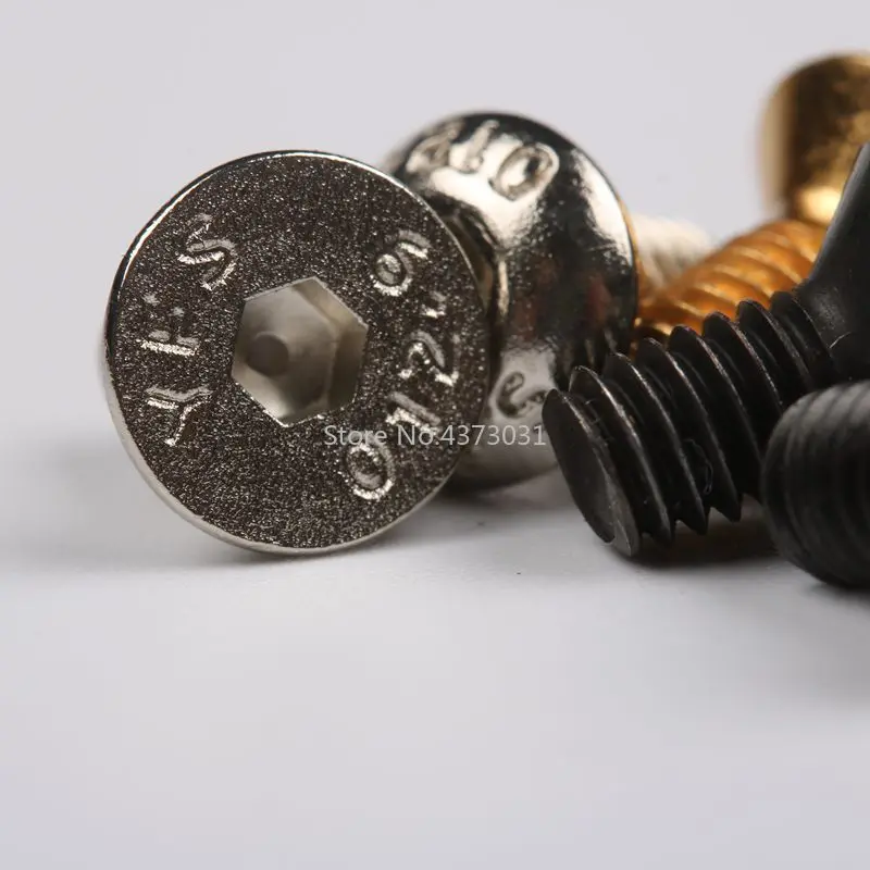 10 Uds tornillos M4 para herramientas de cuchillo DIY material mango de cuchillo placa piezas de sujeción - imagen 5