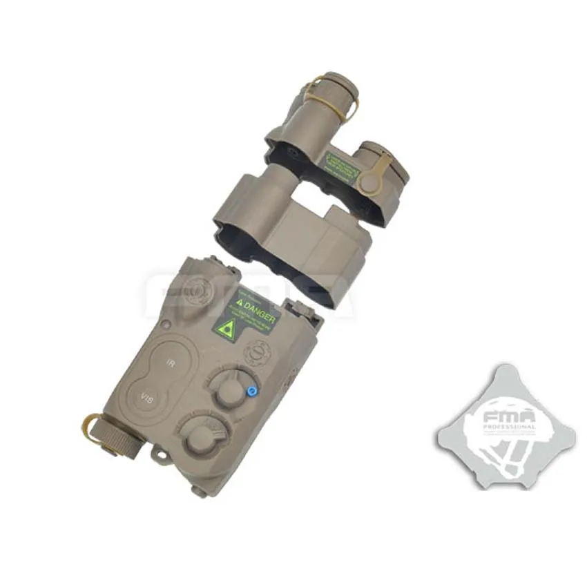 Equipo táctico FMA AN/PEQ-16, caja DE batería, accesorios para casco, BK TB966/DE/FG, nuevo - imagen 2