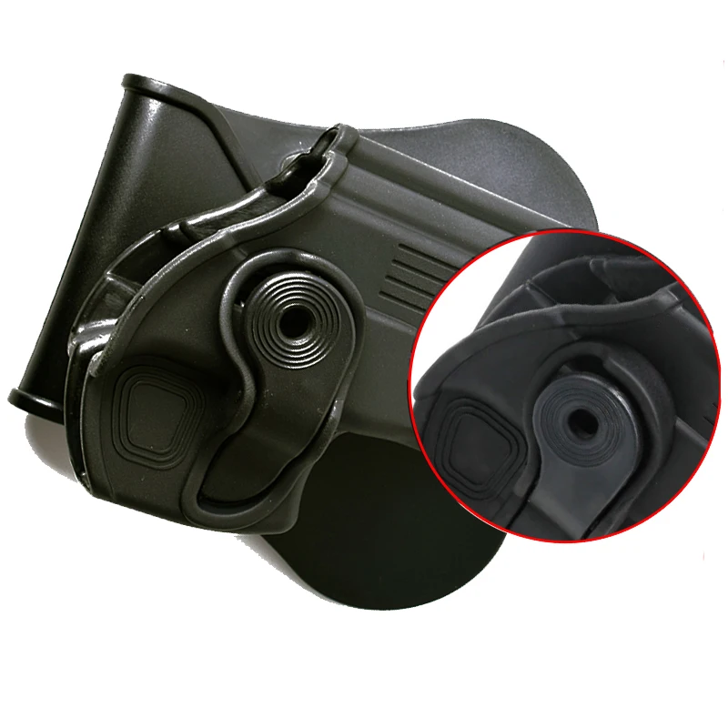 Funda táctica para destros de pistola, funda para pistola con rotación de 360 grados para Taurus 24/7 Taurus 24/7-OSS - imagen 3