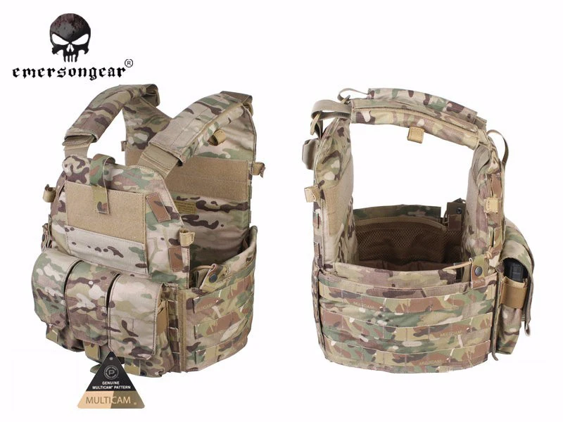 Emersongear 094K M4 tipo bolsa chaleco táctico con bolsa Mag Airsoft al aire libre portador de placa paquete de revistas EM7356 - imagen 5