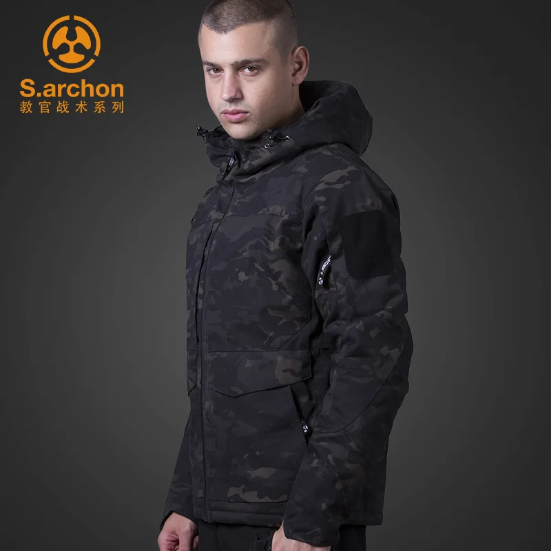 M95 UK US-abrigo de piloto para hombre, ropa del ejército, sudadera táctica informal, chaqueta de campo militar, cortavientos, chaquetas impermeables, Otoño e Invierno - imagen 5