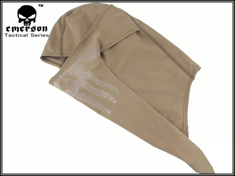 EMERSON-máscara luminosa con capucha múltiple, bufanda de camuflaje EM6634, Skullies, gorras de caza, máscara táctica CS - imagen 5