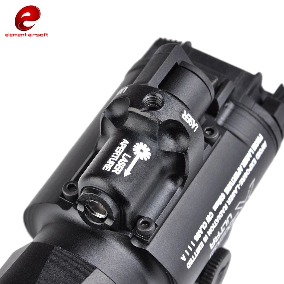 Airsoft-linterna táctica Surefir X400, Rifle, Arma, punto rojo, láser, LED, X400U, EX367 - imagen 5