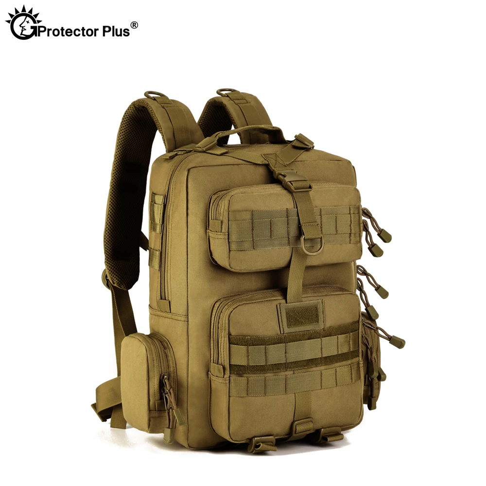 PROTECTOR PLUS 30L MOLLE mochila táctica militar duradera bolsa de senderismo al aire libre Camping caza paquete para hombres resistente al agua