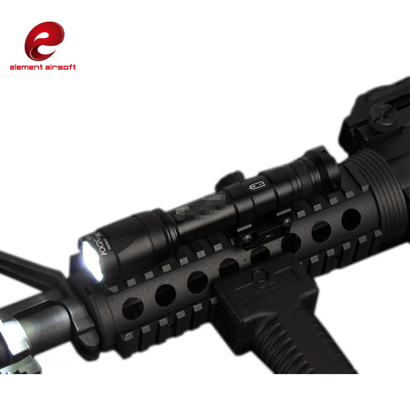 Element Airsoft-arma táctica SF M600C, luz de explorador, 366 lúmenes, linterna LED para Rifle táctico, Softair M600, montaje en riel de 20mm, EX072 - imagen 3